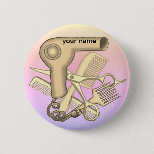 Schoonheidsspecialiste pin badge ronde button 5,7 cm