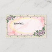 Schoonheidsspecialiste Rozen Visitekaartje (Achterkant)