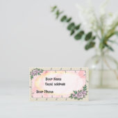 Schoonheidsspecialiste Rozen Visitekaartje (Staand voorkant)