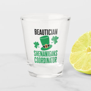 Schoonheidsspecialiste Shenanigans coördinator Shot Glas