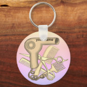 schoonheidsspecialiste sleutelhanger (Voorkant)