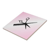 Schoonheidsspecialiste Vormgeving Roze Tegeltje (Zijkant)