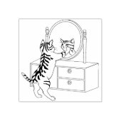 schoonheidsstempel rubberstempel (Afrduk)