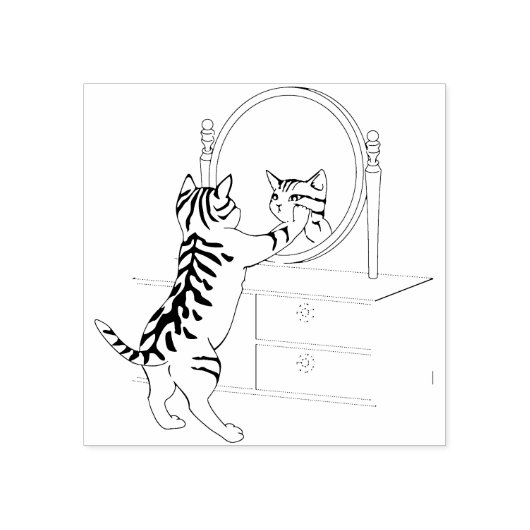 schoonheidsstempel rubberstempel (Afrduk)