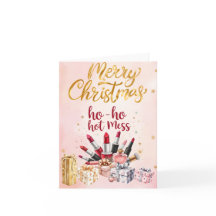 Schoonheidsthema Kerstkaart