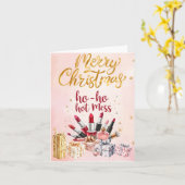 Schoonheidsthema Kerstkaart Kaart (Gele Bloem)
