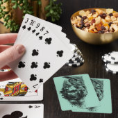 Schoonheidsuil in de bergen pokerkaarten (Insitu)