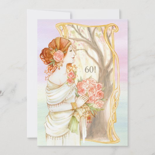  schoonheidsuitnodiging kaart (Voorkant)