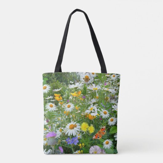 Schoonheidsveld Tote Bag (Achterkant)