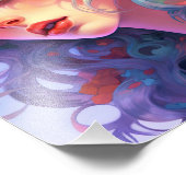 schoonheidsvrouw foto afdruk (Hoek)