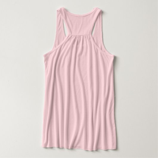 schoonheidsvrouw tanktop (Design achterkant)