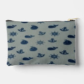 Schoonheidszakje met maritiem thema etui (Achterkant)