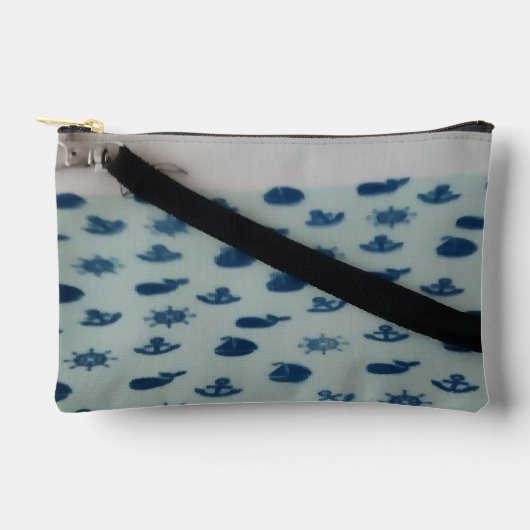 Schoonheidszakje met maritiem thema etui (Voorkant)