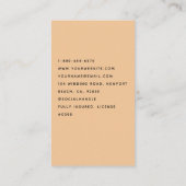 Schoonmaak Diensten Huishouding Bloemen Stoffig Bl Visitekaartje (Achterkant)