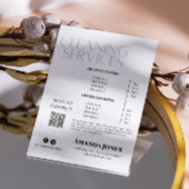 Schoonmaak Diensten Maid Prijs Zwart-wit Flyer