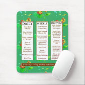 Schoonmaak en bevestiging  muismat (Met muis)