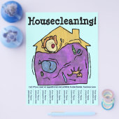 Schoonmaak! Flyer (Enkel)