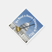 Schoonmaak Huis 2024 Verkiezing Servet (Hoek)