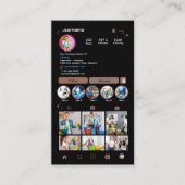 Schoonmaak Instagram Terracotta Huishoudster QR Visitekaartje (Voorkant)