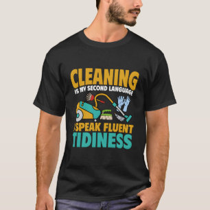 Schoonmaak Lady Housekeeper Housekeeping T-shirt