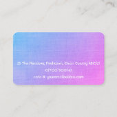 Schoonmaak Service Huis Cleaner Maid Housekeeping Visitekaartje (Achterkant)