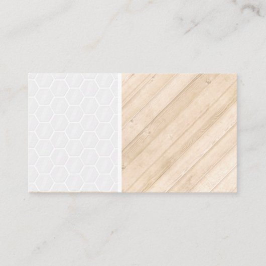 Schoonmaak Service | Huis zeepbellen logo Visitekaartje (Achterkant)