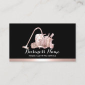 Schoonmaak Service Roos Gold Maid Housekeeping Visitekaartje (Voorkant)