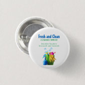 Schoonmaak Service Supplies Bucket Housekeeping Ronde Button 3,2 Cm (Voorkant /achterkant)