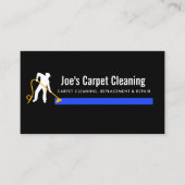 Schoonmaak tapijt visitekaartje (Voorkant)