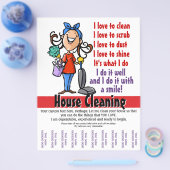 Schoonmaakactie flyer (Enkel)