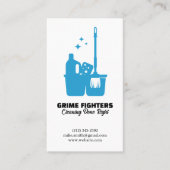 Schoonmaakapparatuur | Huishoudelijke diensten Visitekaartje (Voorkant)