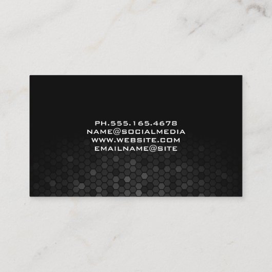 Schoonmaakartikelen voor meiden in emmer visitekaartje (Achterkant)