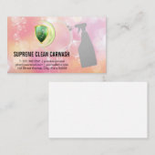 Schoonmaakbakkamer | Spuitfles | Bubbles Visitekaartje (Voorkant / Achterkant)