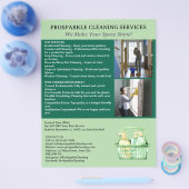 Schoonmaakbedrijf Flyer (Enkel)