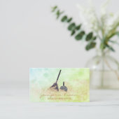 Schoonmaakbedrijf Green Sparkle Visitekaartje (Staand voorkant)