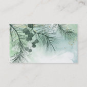 Schoonmaakbedrijf, groen, milieuvriendelijk, Natuu Visitekaartje (Achterkant)