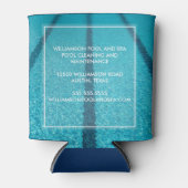 Schoonmaakbedrijf voor zwembad Cool Blue Swim Blikjeskoeler (Voorkant)