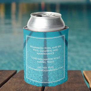 Schoonmaakbedrijf voor zwembad Cool Blue Swim Blikjeskoeler