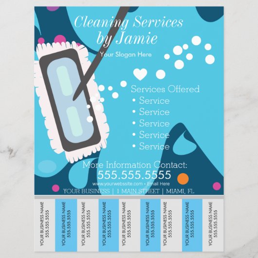 Schoonmaakbedrijven Traplippen Flyer B (Voorkant)