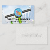 schoonmaakbenodigdheden | Vensterwassen Visitekaartje (Voorkant / Achterkant)