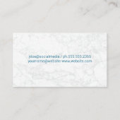 schoonmaakbenodigdheden visitekaartje (Achterkant)