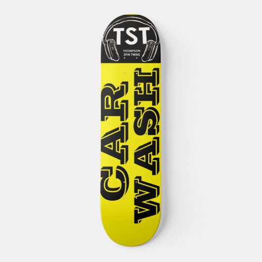 SCHOONMAAKBEURT Skateboard (Voorkant)