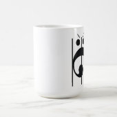 Schoonmaakbeurt voor boogstralen koffiemok (Center)