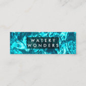 Schoonmaakbeurt waterspuiggen mini visitekaartje (Voorkant)