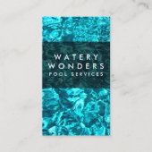 Schoonmaakbeurt waterspuiggen visitekaartje (Voorkant)