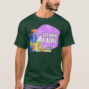 Schoonmaakdame Fairy T-shirt
