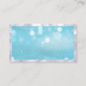 Schoonmaakdame met kamer visitekaartje (Achterkant)