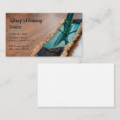 schoonmaakdienst | dienstmeisje | Duster Mop Visitekaartje (Voorkant / Achterkant)