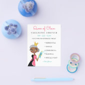 Schoonmaakdienst Etnisch Karakter Kroon Vlieger Flyer (Enkel)