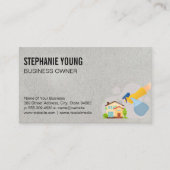 Schoonmaakdienst | Huisreinigingsspray Visitekaartje (Voorkant)